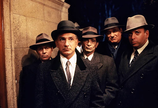 Ben Kingsley as notorious mob boss Meyer Lansky in the film 'Bugsy'