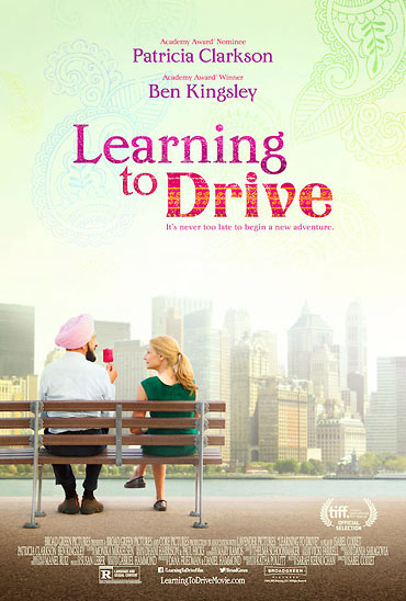 film poster for the movie 'Learning to Drive'