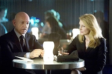 Patricia Clarkson with Sir Ben Kingsley in 'Elegy'