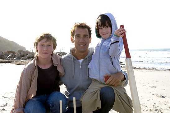 George MacKay, Clive Owen & Nicholas McAnulty