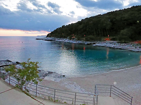 the promenade at Losinj