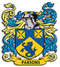 family crest of the Parsons family
