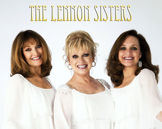 the now Lennon Sisters trio - Kathy, Janet, and Mimi