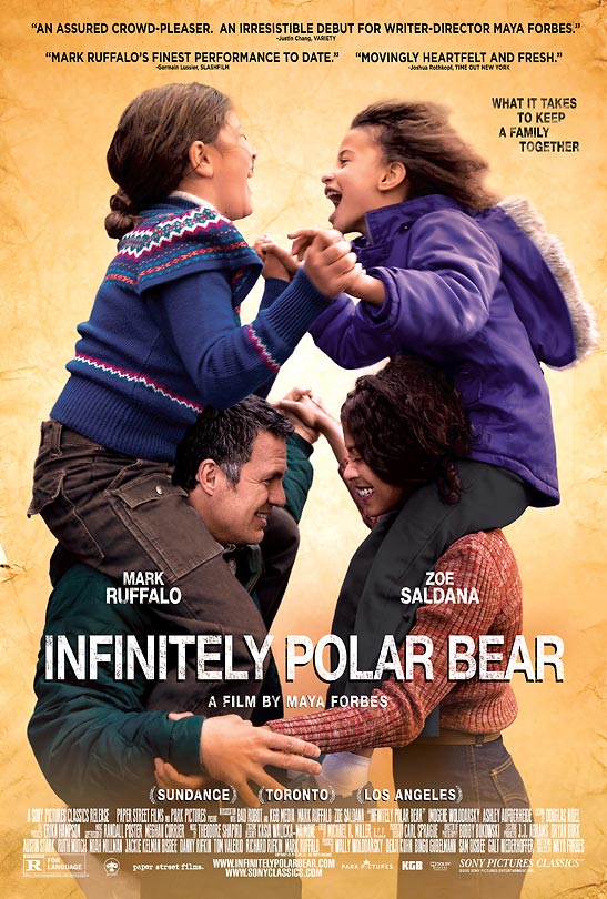 poster for the movie 'Infinitely Polar Bear'