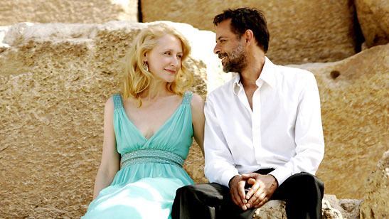 Patricia Clarkson and Alexander Siddig in a scene from 'Cairo Time'