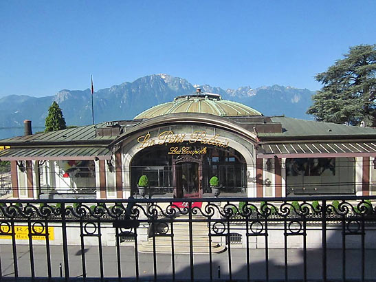 Le Petit Palais restaurant, Montreux