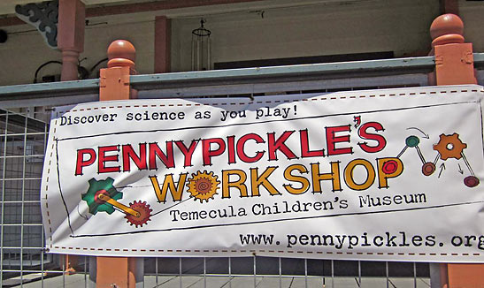 the Pennypickle's Workshop, Temecula's Children's Museum