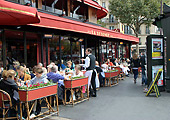 the La Rotonde cafe on Boulevard du Montparnasse, Paris