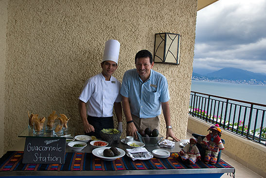 Executive Chef Fred Ruiz at CasaMagna Marriott's La Estancia restaurant