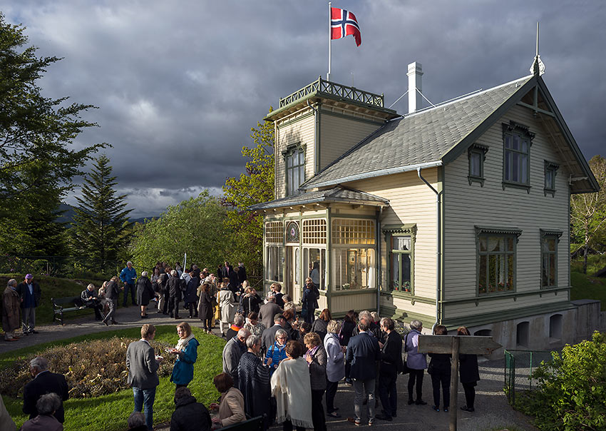 Troldhaugen Villa in Bergen, Norway