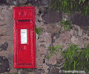 village mailbox, Scotland