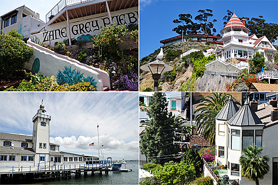 different views from the City Tour, Catalina