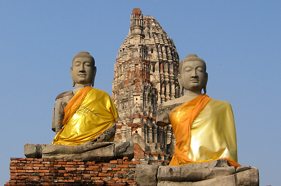ancient ruins of Ayutthaya, Thailand