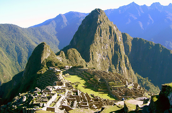 ancient ruins of Machu Picchu