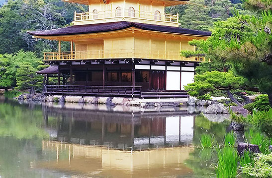 the Golden Pavillion, Kyoto