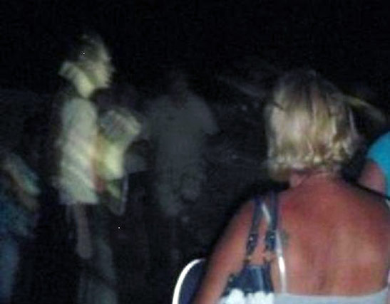 picture of an apparition taken by a tour company marketing person