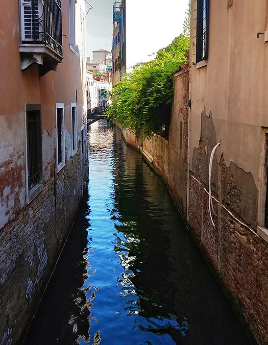 a canal in Venice