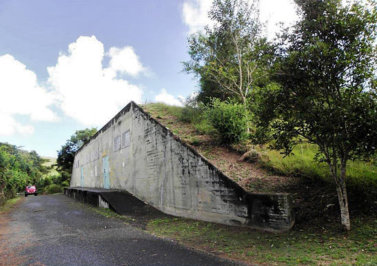 abandoned naval storage facilities on Vieques, Puerto Rico
