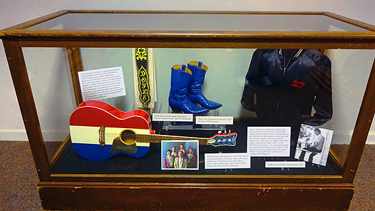 the Bakersfield Sound exhibit at the Kern County Museum