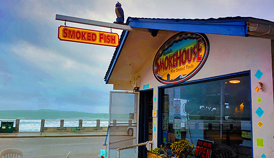 Ruddell's Smokehouse at the Cayucos Pier