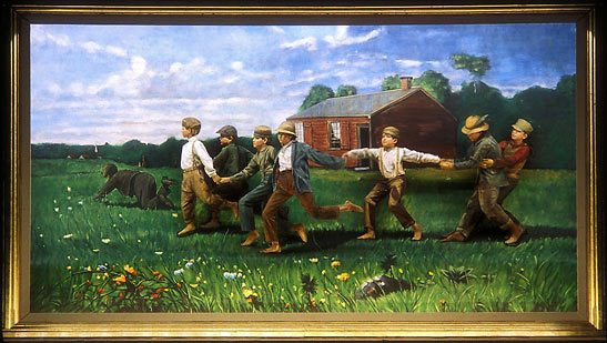 Winslow Homer's 'Snap the Whip'