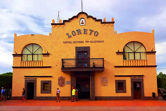 the Capital building of Loreto
