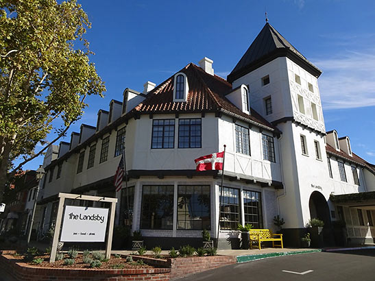 The Landsby Hotel in Solvang