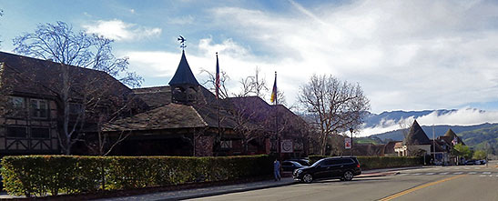 the Hotel Corque in Solvang