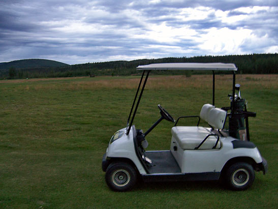 the Top of the World Golf Course, Dawson