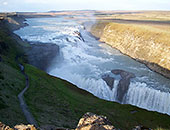 Gullfoss waterfalls, Iceland
