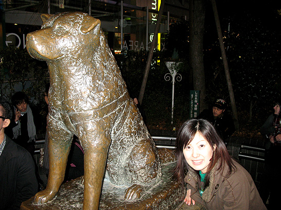 statue of Hachiko