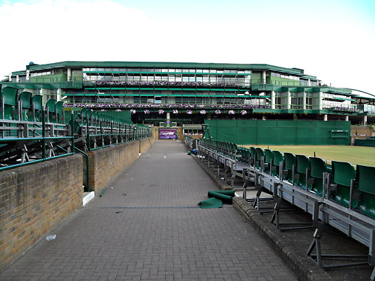 walkway at Wimbledon