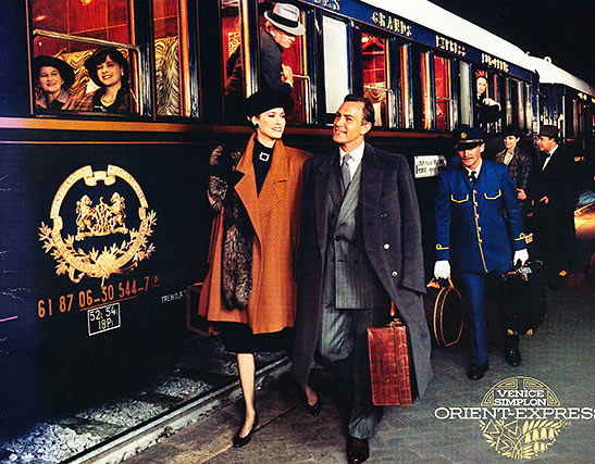 front cover of an Orient Express brochure