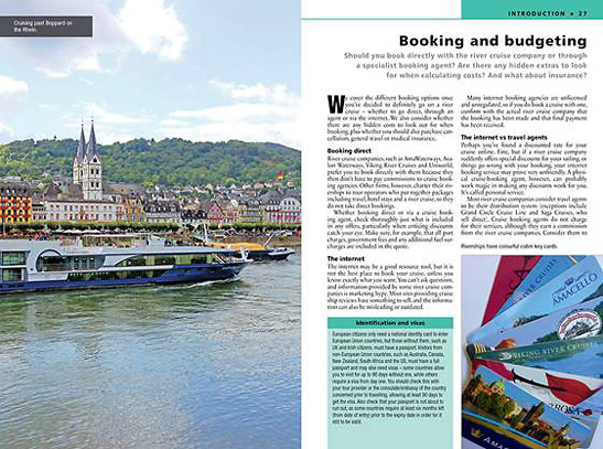 a page from the book Berlitz River Cruising In Europe