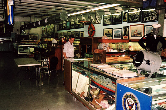 nautical museum and gift shop on the Lane