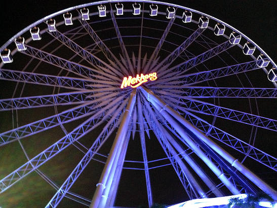 Asiatique-Sky Ferris Wheel at night