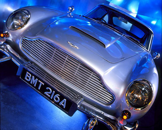 the James Bond car