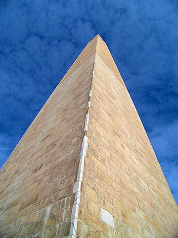 the Washington Monument