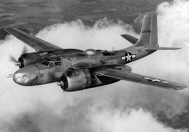 Douglas A-26C Invader attack bomber 