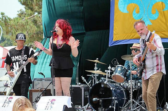 the Casey Hensley band at the Gator by the Bay Festival