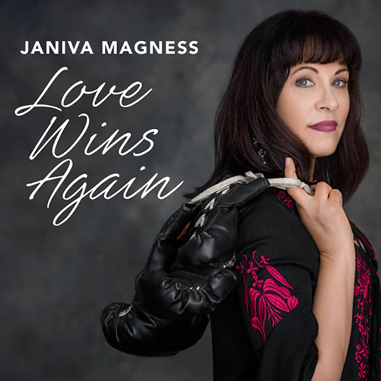 cover for Janiva Magness' latest CD, 'Love Wins Again'