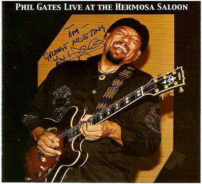 CD cover for Phil Gates' Live at the Hermosa Saloon