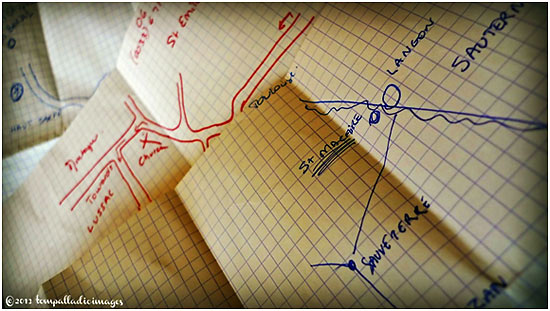 hand-drawn maps from Stphane Gabart