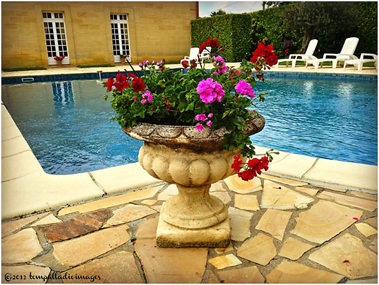 poolside, Chteau Saint Jacques Calon