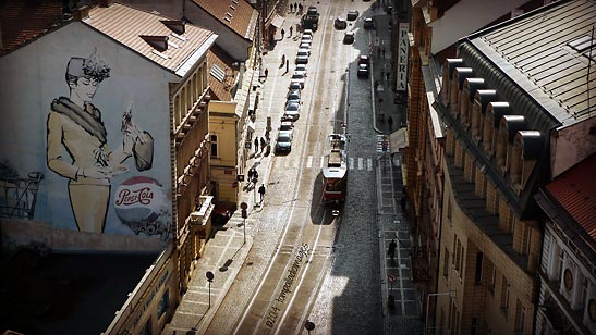 street view, Prague