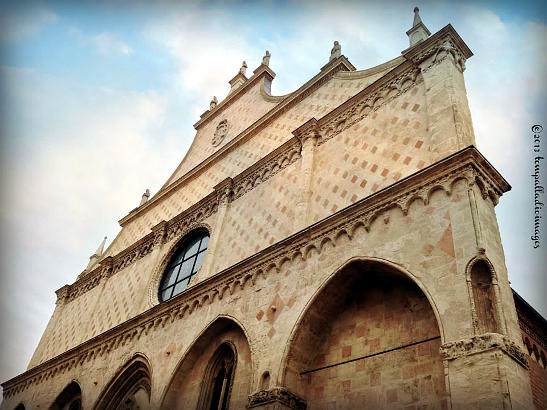 the facade of il Duomo, Vicenza