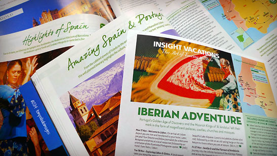 Insight Vacation's Iberian Adventure brochure