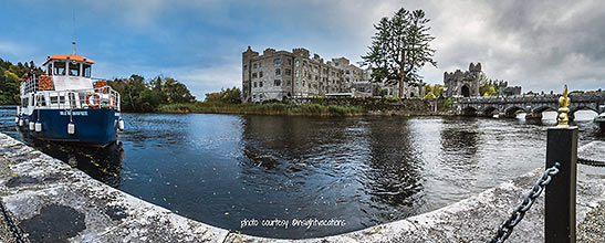 Ashford Castle's private pier