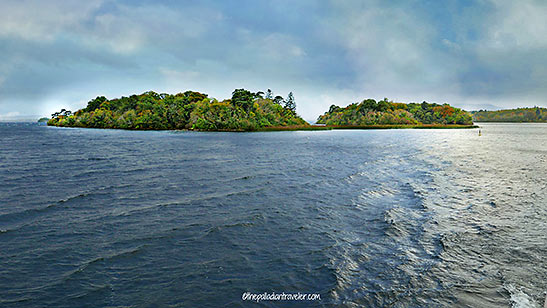 an isle at the Lough Corrib