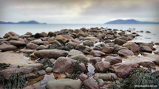 rocky beach at the Ring of Kerry